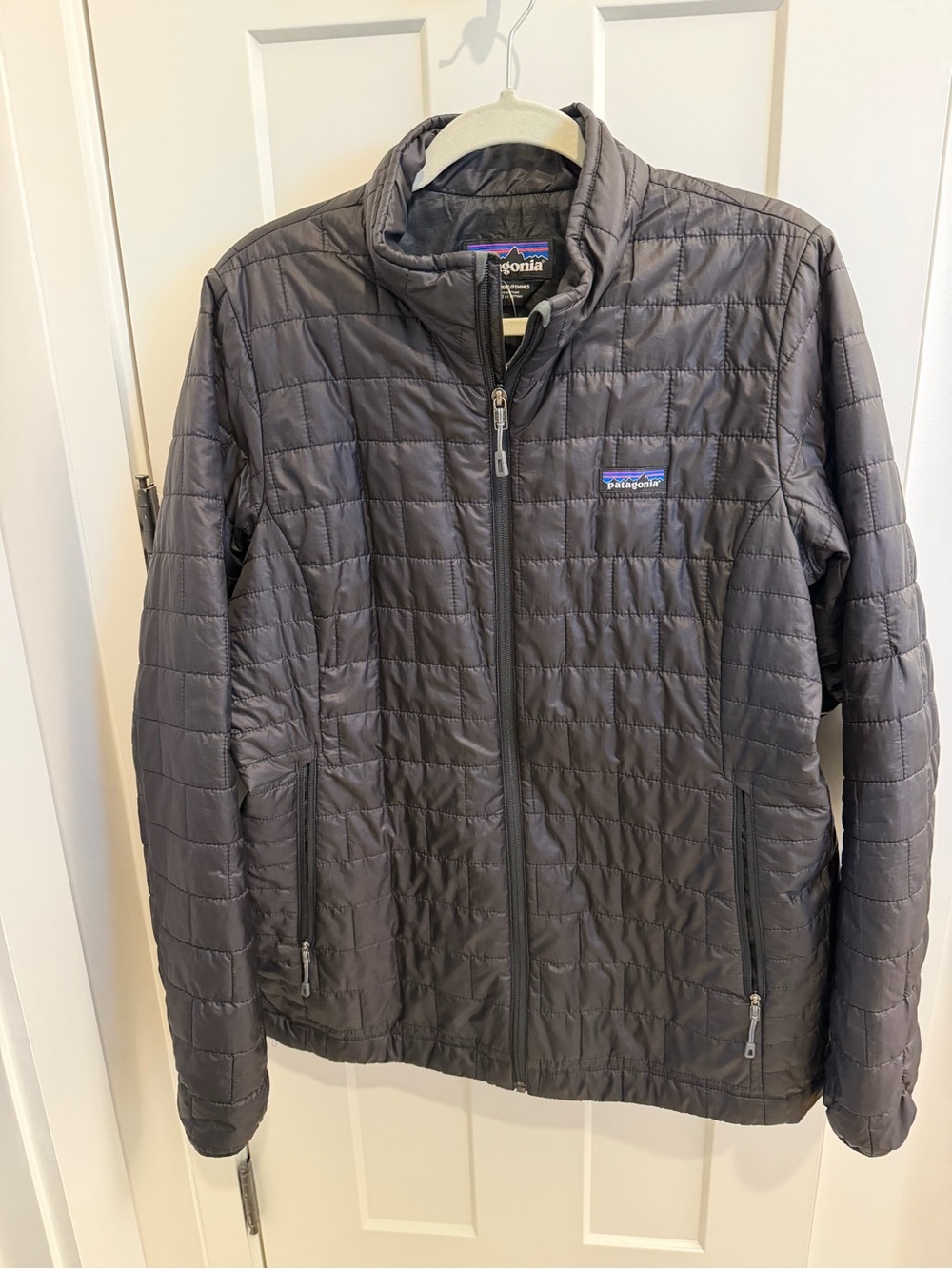 Patagonia Women’s Quilted Puffer Jacket in Black